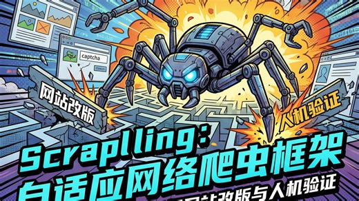Scrapling：OpenClaw专属自适应网络爬虫框架，无惧网站改版与人机验证