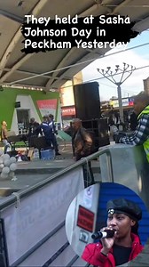 In Peckham people held Sasha Johnson day yesterday the women who shot in the head at a party by gang members may 2021 | London & UK Street News