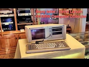 Vintage Computer IBM Computer 5155 Vintage Portable