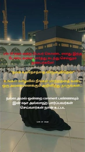 -Comment a good deed, In Shaa Allah Allah, those who see it will do it, including me.♥️