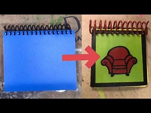 Making a Handy Dandy Notebook out of a Dollar Store Notebook | Blue's Clues 25th Anniversary