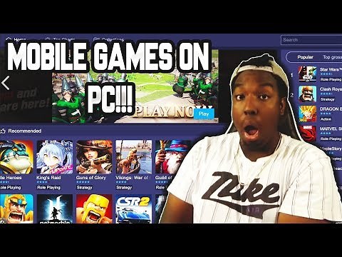 HOW TO PLAY ANY MOBILE GAME ON YOUR PC/LAPTOP!!!