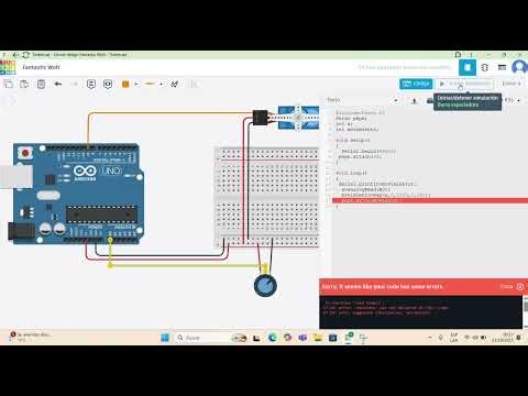 #parte 1,Controla 1 y 2 Servos con Potenciómetros en Tinkercad | Arduino UNO (paso a paso con voz)