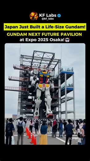 Japan Builds Life-Size Gundam 🇯🇵🤖