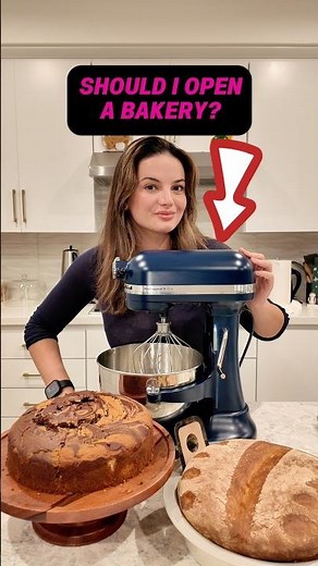 CAKE AND BREAD READY IN 1 HOUR😍 ‪@kitchenaid‬ #kitchenaidmixer #baking #bakery #pastry