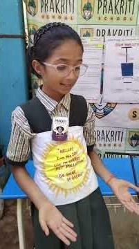 #Science Exhibition|Solar Energy model|Presentation by Aarya Patil
