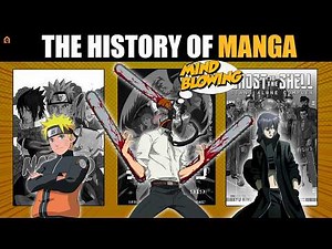 The History of MANGA | Origin Story | Japanese Comic books