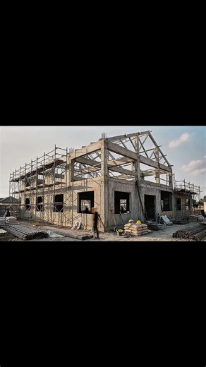 (Residential house) building construction 🏠🏗