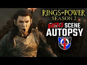 The DUMBEST battle ever! - Rings of Power Siege of Eregion BATTLE SCENE AUTOPSY