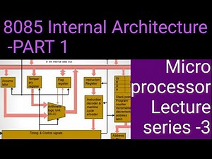 Microprocessor Lecture series -3|| 8085 architecture PART 1|| Register classification|| Malayalam||