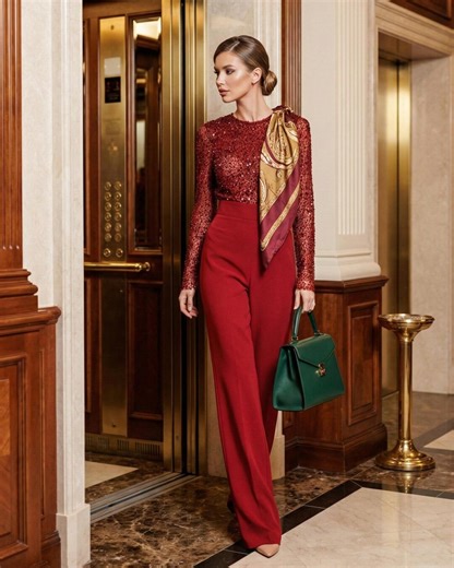 Prom Jumpsuit Luxury Sequin Suit Pants Formal Event Attire Women - Etsy