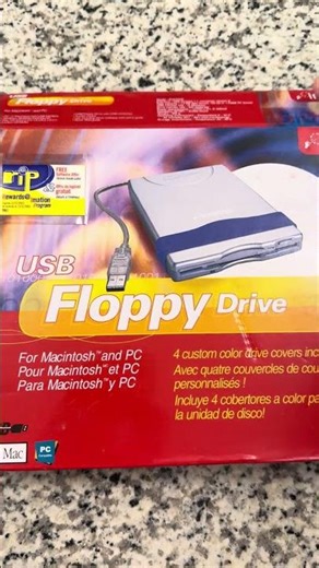 Imation usb floppy drive I just got in mail.