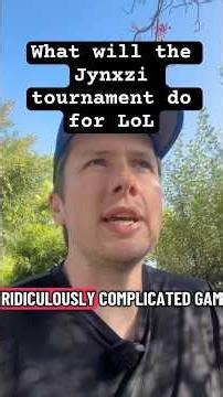 Jynxzi tournament was the best LoL tutorial in years