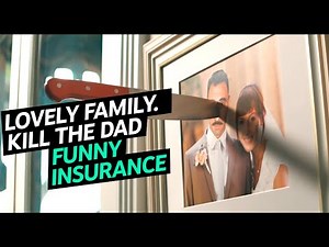Lovely family. Everyone loves dad / Funny Commercial Life Insurance / Ladder