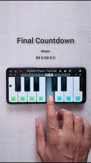 Final Countdown | Easy Tutorial #shorts