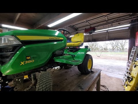 How-to service your john deere x series lawn tractor and get it ready for spring
