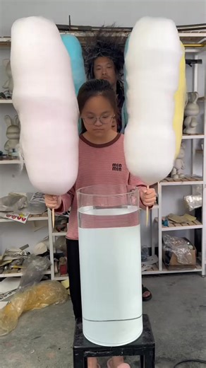 Soaked cotton candy | Cotton Candy Guy
