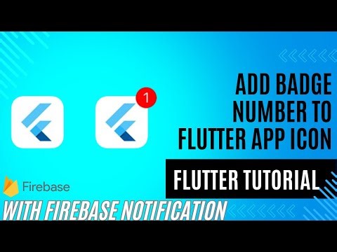 Add badge number to flutter app icon | Firebase Notification | Package Explore | Badge Number