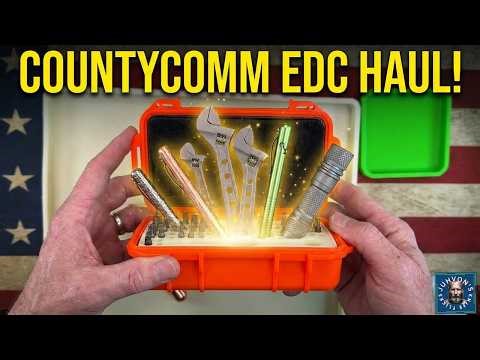 🧰 Hidden EDC Goldmine? Inside CountyComm — Titanium Tools, LEP Lights & Survival Oddities!