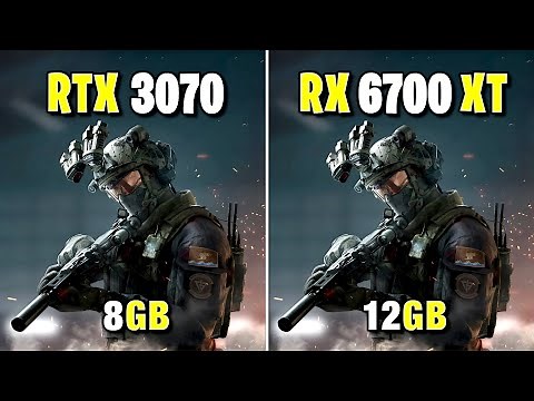 RTX 3070 vs RX 6700 XT | 2025 Gaming Benchmark at 1080p, 1440p & Ray Tracing