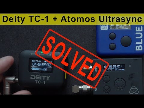 Connecting Deity TC-1 to Atomos Ultrasync One and Ultrasync Blue