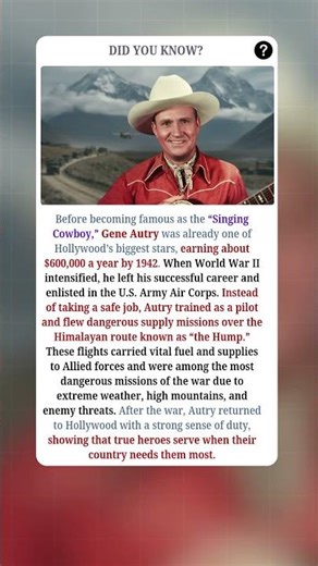 When Gene Autry Put Country Before Fame