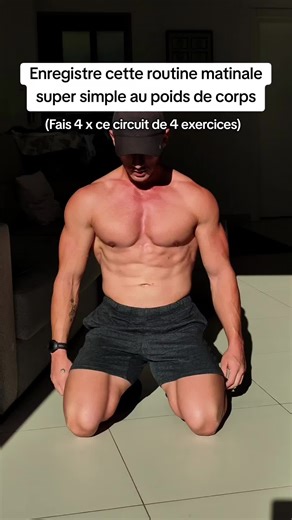 Routine matinale de musculation à la maison pour se sentir réveillé !