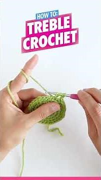How To Crochet: Treble Crochet for Beginners (TR) - Amigurumi Tutorial