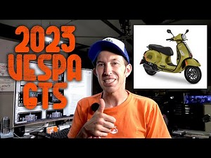 Robot’s Take on the All New 2023 Vespa GTS 300 HPE2