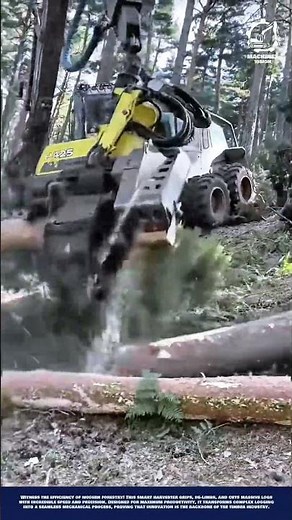 Smart Tree Harvesting Machine Innovation with Automatic De-limbing and Rapid Sawing Technology