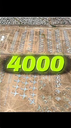 This is the Largest Plane Graveyard on Earth! 😱 #facts #shorts ‪@Fact-On1‬