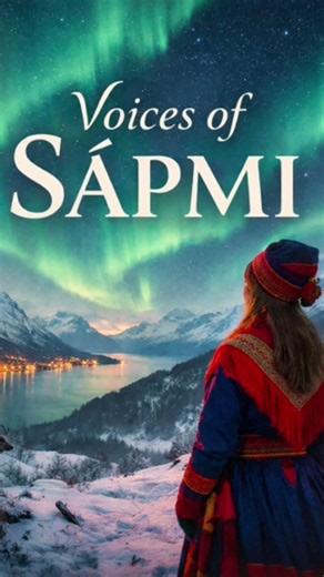 Voices of Sápmi ❄️ Northern Lights, Sámi Chants & Arctic Spirit | D7N