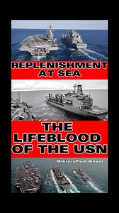 3.5K views · 42 reactions | Replenishment at Sea (RAS) or Underway Replenishment (UNREP) is a critical naval operation This vital operation is the Lifeblood Of The USN #navy #military | MilitaryPhotoDepot | Facebook