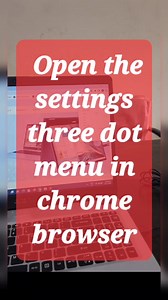 1.9K views · 31 reactions | Open the settings three dot menu in chrome browser | Jatinder Walia | Facebook
