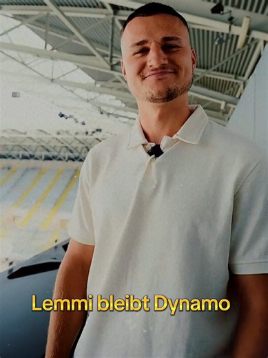 Jakob Lemmer bleibt bei der SGD Dynamo Dresden