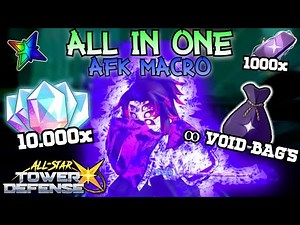 *FREE* ALL In One AFK Macro, GET INFINITE VOID BAGS | ASTDX