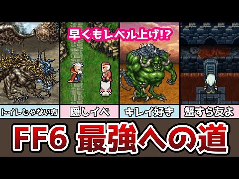 FF6 【最強育成】ついにレベル上げ解禁！ #5 世界崩壊前の総仕上げ ファルコン入手まで ピクセルリマスター ゆっくり解説 ファイナルファンタジー6 FINAL FANTASY VI