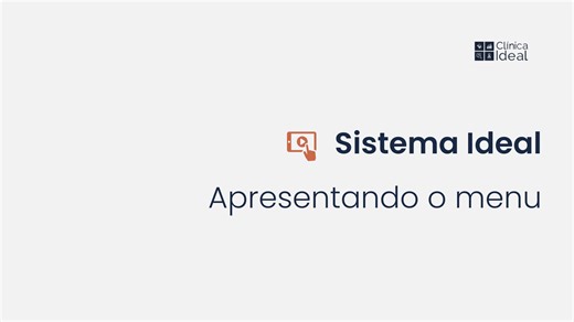 Sistema Tutorial Menu