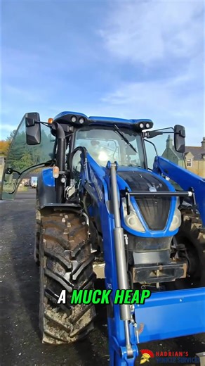 This New Holland T5.140 has a pretty cushy job. It mostly just pulls a muck heap back and forth to the horse yard. Today, it's getting a well-deserved deep clean – about once a year! 📍Morpeth | 📞 01670 580054 | 💻 www.hadriansvehicleservices.com 💬 Comment QUOTE for details! #TractorLife #DeepClean #FarmLife #NewHolland #HorseYard | Hadrian's Vehicle Services