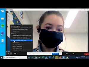 Zoom Audio Headset Settings