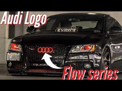 Flow Series Illuminated Audi Logo