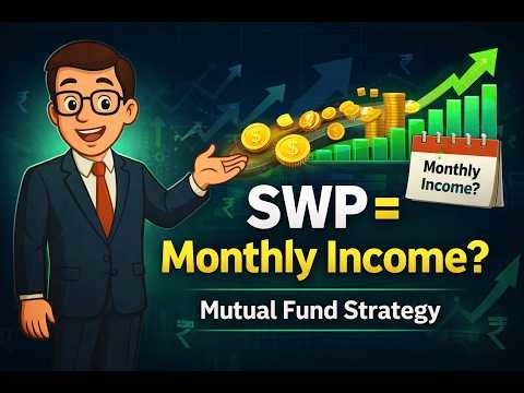 SWP Explained | How to Create Monthly Income from Mutual Funds | Retirement Income Strategy