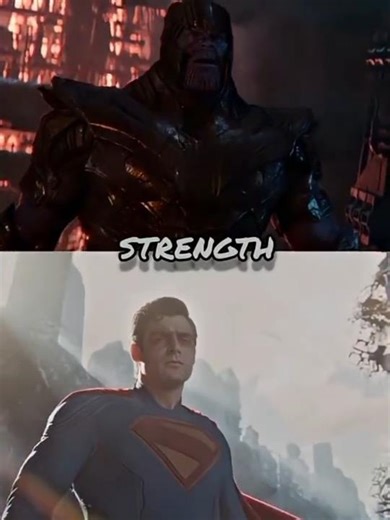 Superman vs Thanos