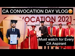 CA Convocation Day Vlog| ICAI Convocation after 2 years|Must Watch For Every CA Student|Best Feeling