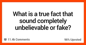 16 Real Facts That Sound Fake And Unbelievable