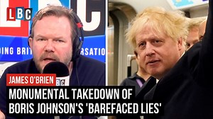The Met Police has concluded its partygate investigation. James O'Brien responds with this monumental takedown of Boris Johnson's 'barefaced lies'. | LBC