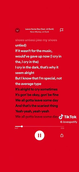 ˗ˏˋ #leavesomeday- kevo muney ´ˎ˗ #spotify #lyrics #spedup #music #song #spedsong #audios