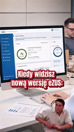 Kiedy widzisz nową wersję eZUS [KRSH]