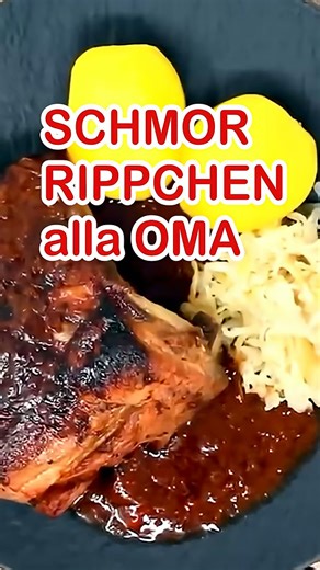 Schmor-Rippchen nach Omas Rezept #shorts