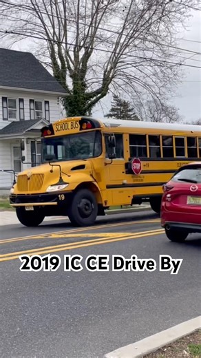 2019 IC CE Drive By #schoolbus #icbus